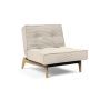 Innovation Living Splitback Eik Chair Oak - stof 594