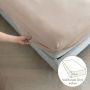 Kayori Eji Hoeslaken 100% Egyptisch katoen-perkal Nude