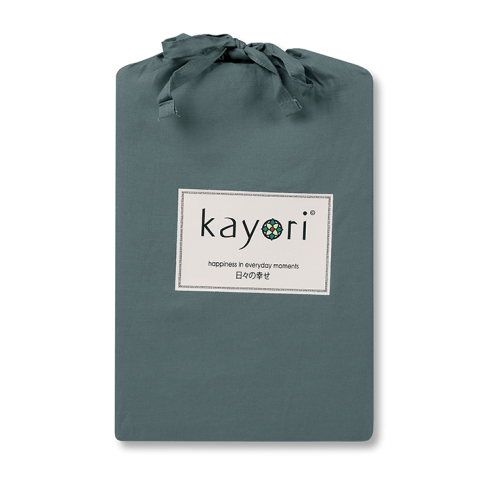 Kayori Kai Hoeslaken Katoen Antracite