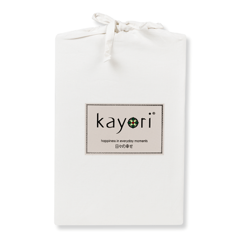 Kayori Kai Hoeslaken Katoen Offwhite