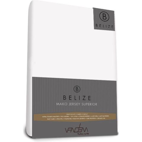 Adore Hoeslaken Topper Belize Mako Jersey Superior Wit