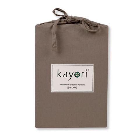 Kayori Kai Hoeslaken Katoen Taupe