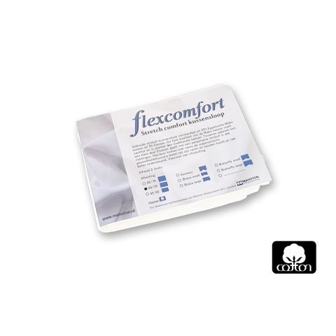 Mahoton Kussenslopen Flexcomfort Wit