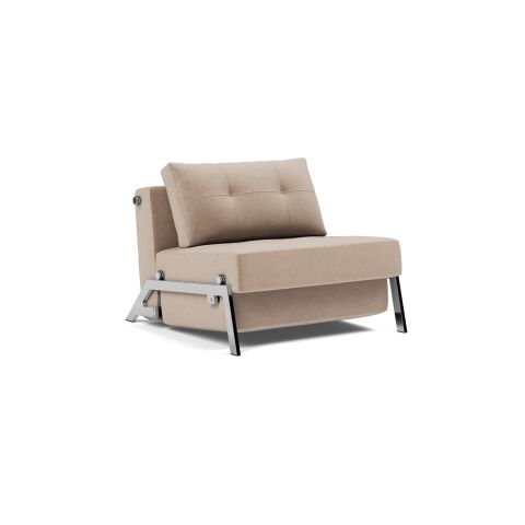 Innovation Living Cubed 90 Chrome Chair - stof 417