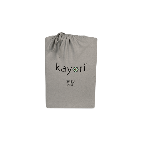 Kayori Shizu Splittopper Hoeslaken Jersey Taupe
