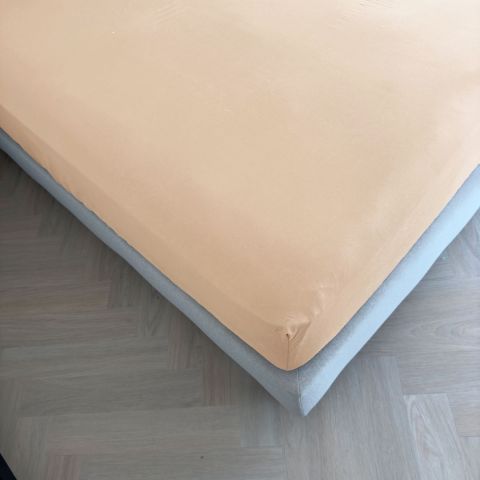 Kayori Kai Topper Hoeslaken Katoen Nude