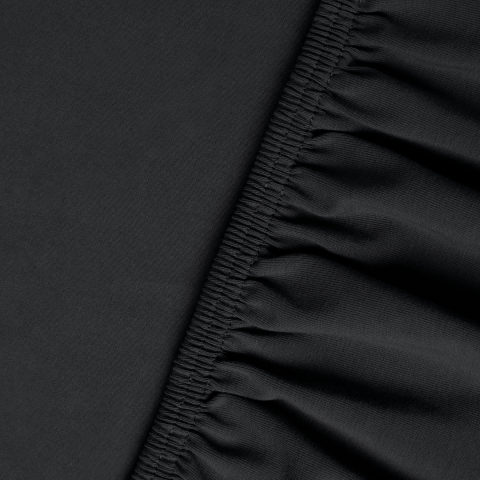 Kayori Shizu Splittopper Hoeslaken Jersey Zwart