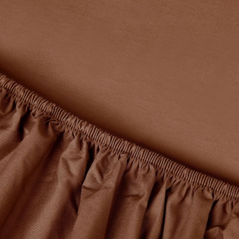 Kayori Kai Splittopper Hoeslaken Katoen Caramel