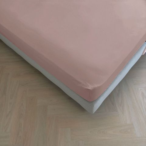 Kayori Puro Hoeslaken Katoen-Perkal Oudroze