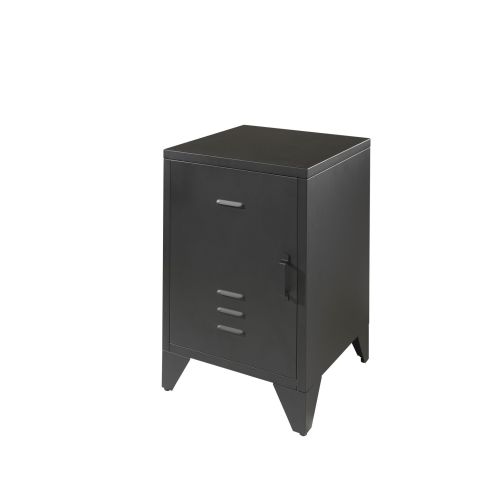 BRONXX NACHTTAFEL MAT ZWART