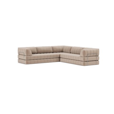 Innovation Living CozyPad Sofa Bed Corner with arms - stof 417