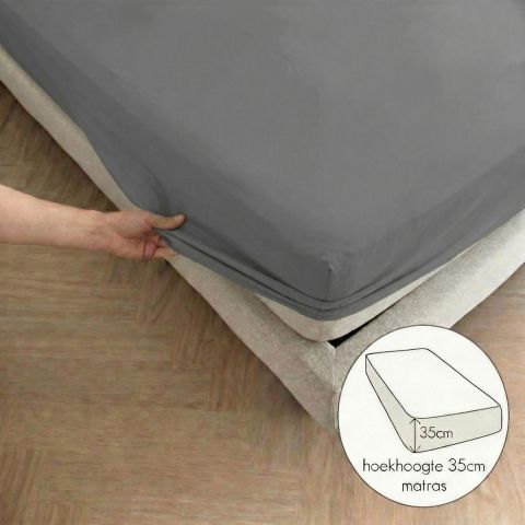 Kayori Sota Hoeslaken Tencel Antracite