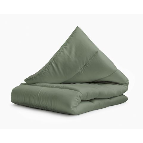 Lazy Dekbed zonder overtrek Groen Kaki 240 x 200 cm