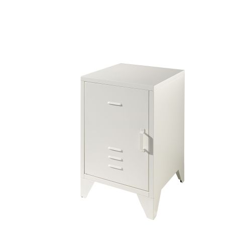 BRONXX NACHTTAFEL MAT WIT