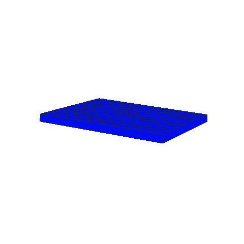MOJO Matras Blauw 70 x 160 cm